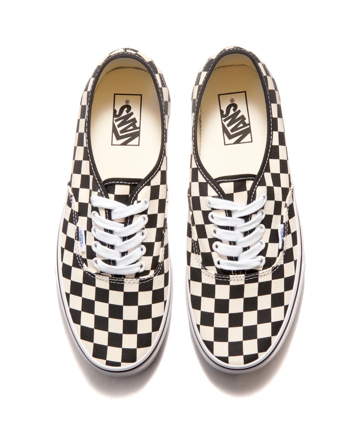반스(VANS) 어센틱 - (Golden Coast) 체커보드 블랙:화이트 / VN000W4NDI01