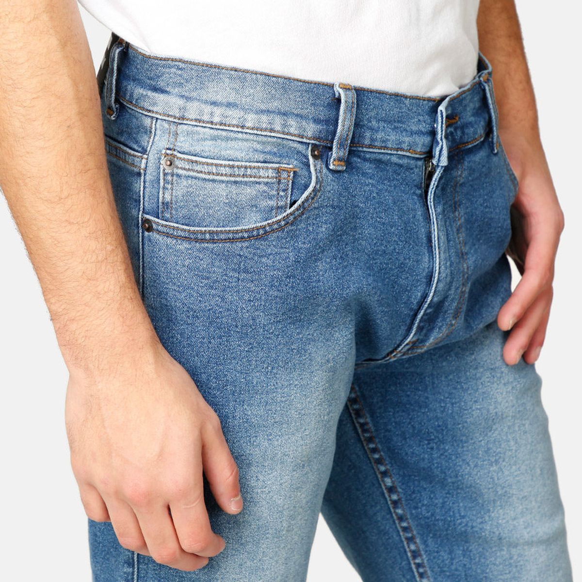 닥터데님(DR.DENIM) 클락 라이트 스톤 디스트로이드