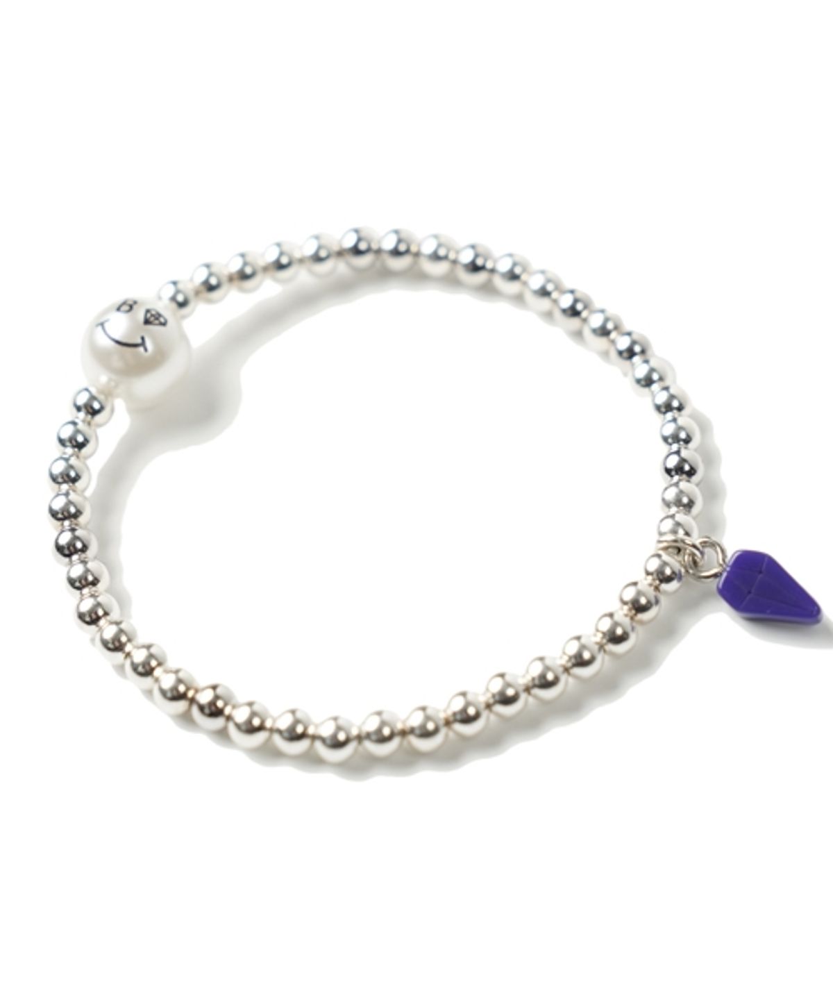 봉보(BONBEAU) Silver Blingbling Bracelet 실버볼 팔찌 4mm