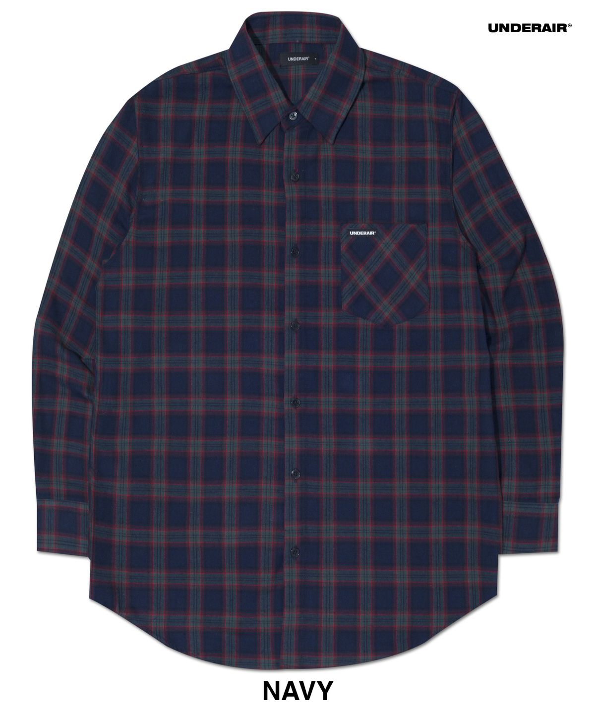 언더에어(UNDERAIR) STURGEON CHECK SHIRTS (3 COLOR)
