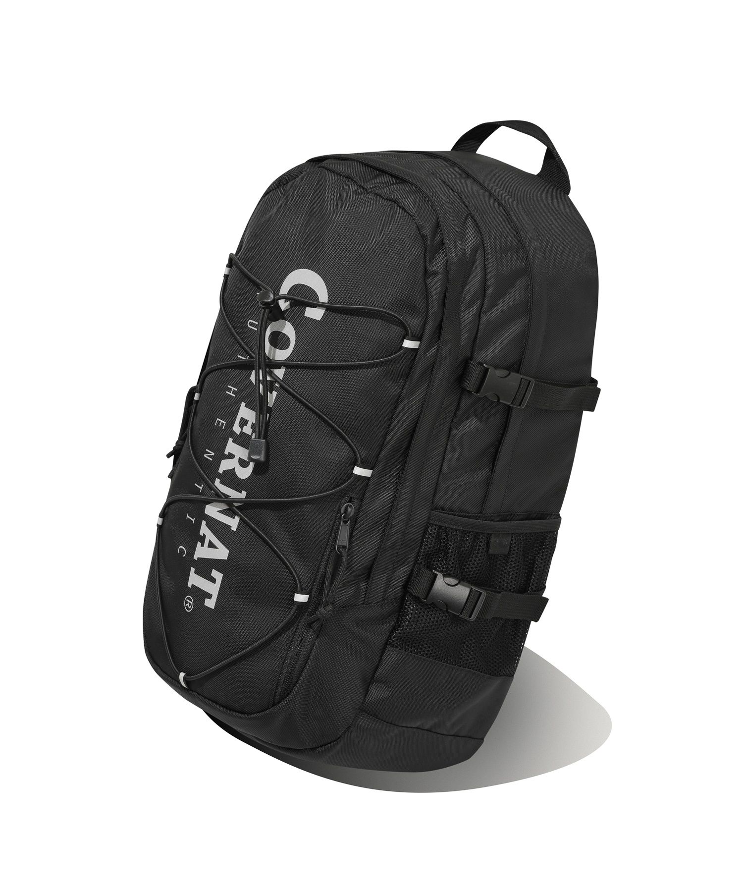 MUSINSA | COVERNAT Authentic Logo Backpack 27L Black