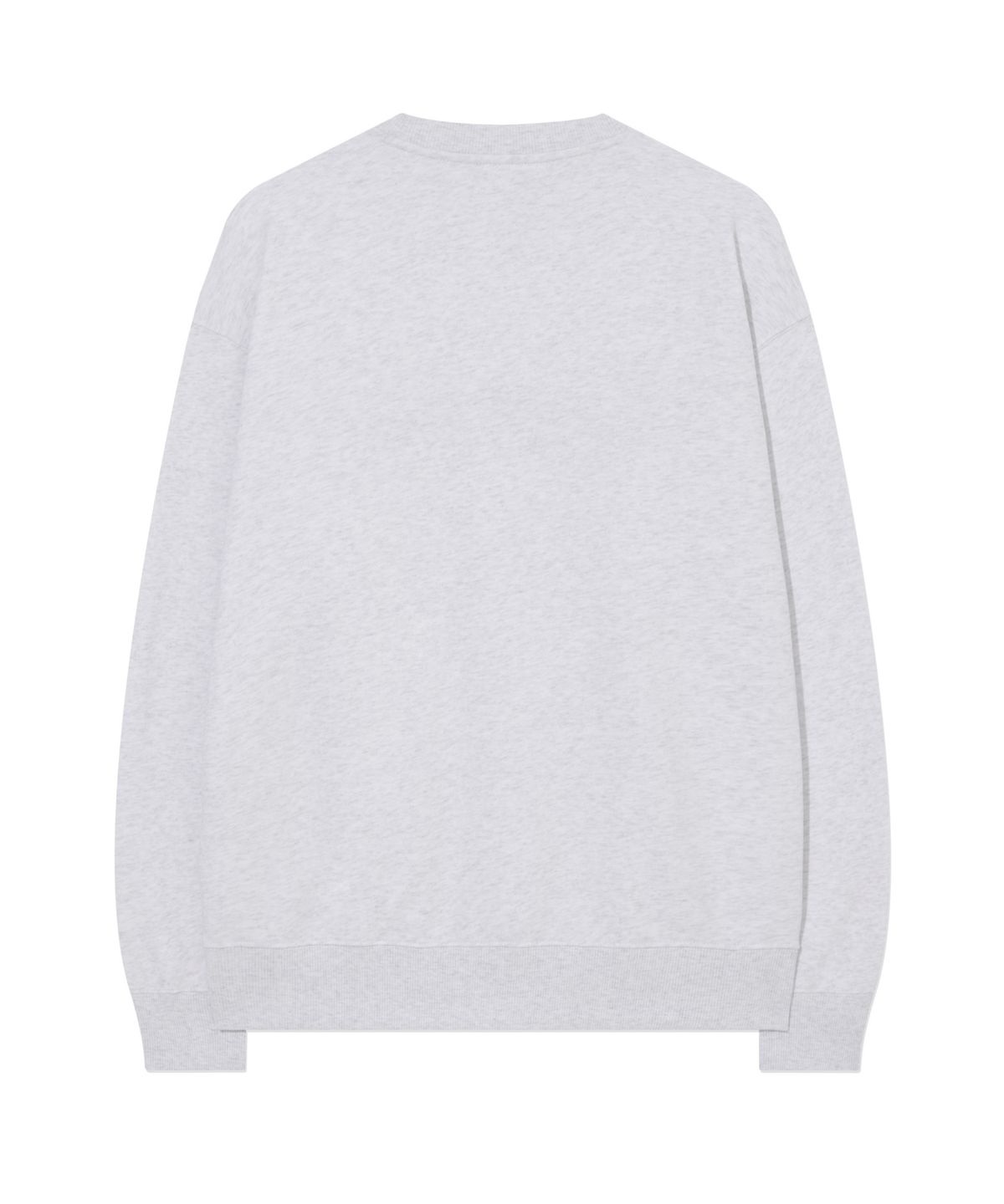 커버낫(COVERNAT) 어센틱 로고 맨투맨 Heather Gray