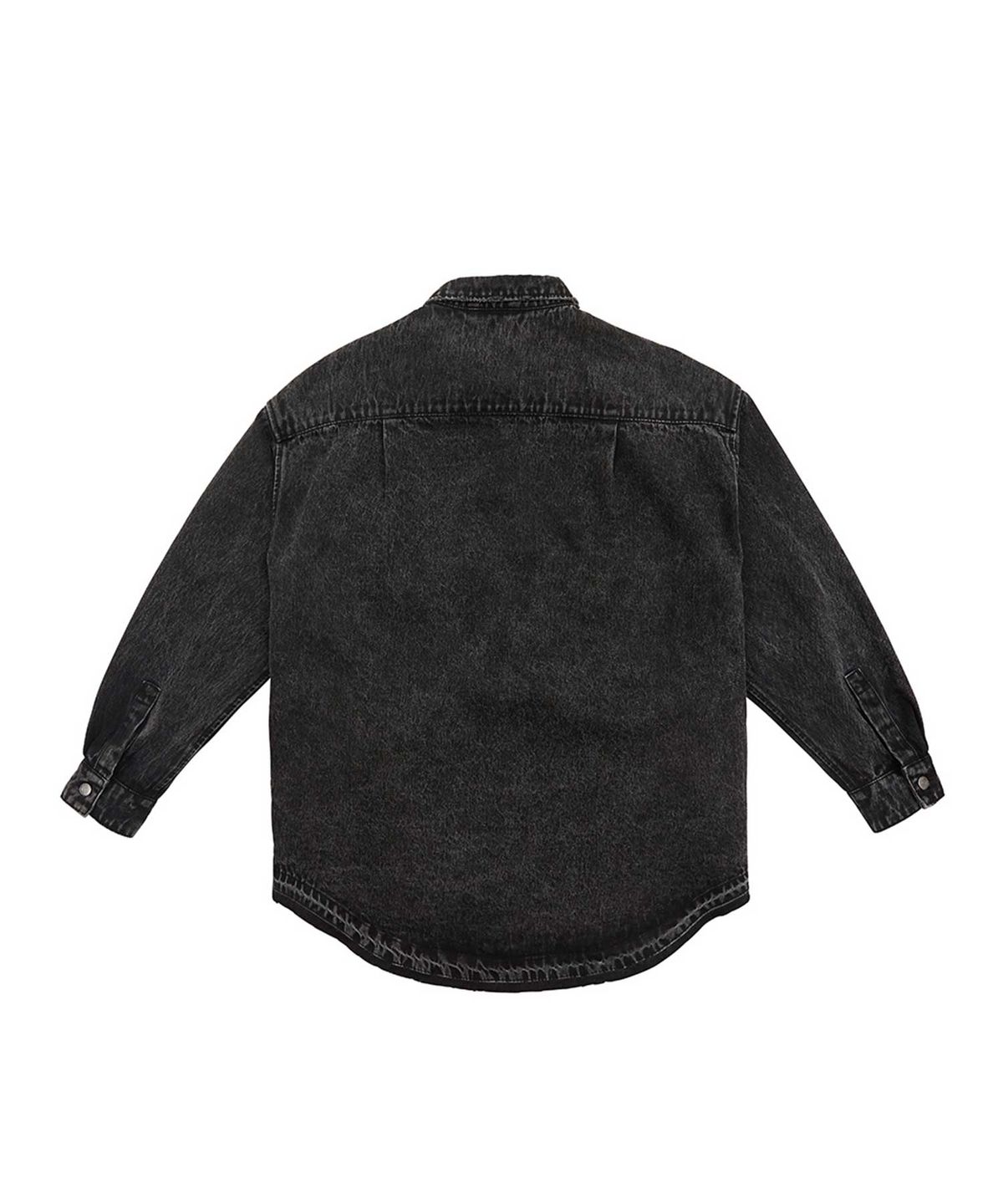 랩원오원(LAB101) BLACK SNOW WASHING SHACKET