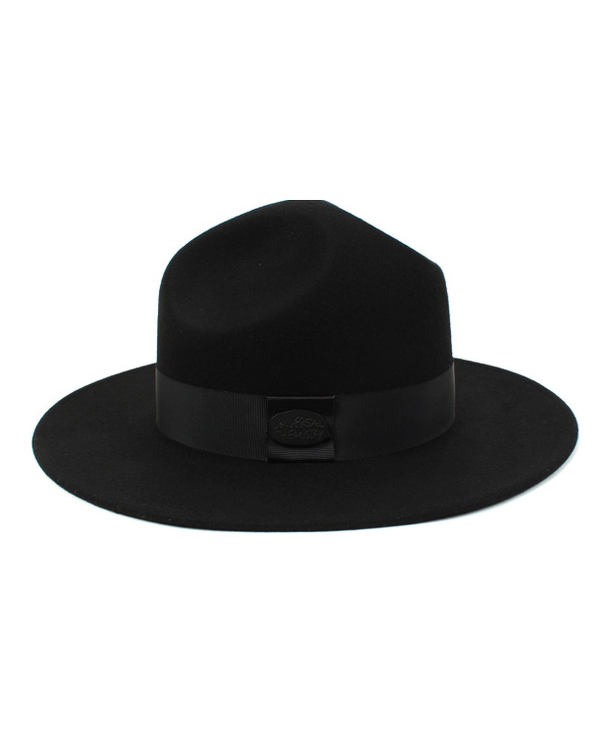 유니버셜 케미스트리(UNIVERSAL CHEMISTRY) Line Black Wool Y Fedora 울페도라