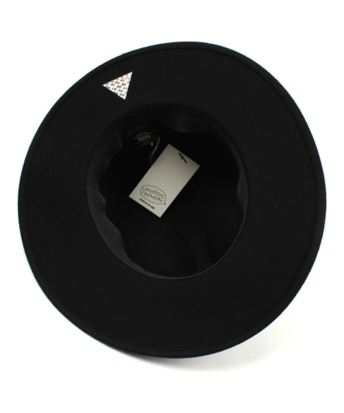 유니버셜 케미스트리(UNIVERSAL CHEMISTRY) Line Black Wool Y Fedora 울페도라