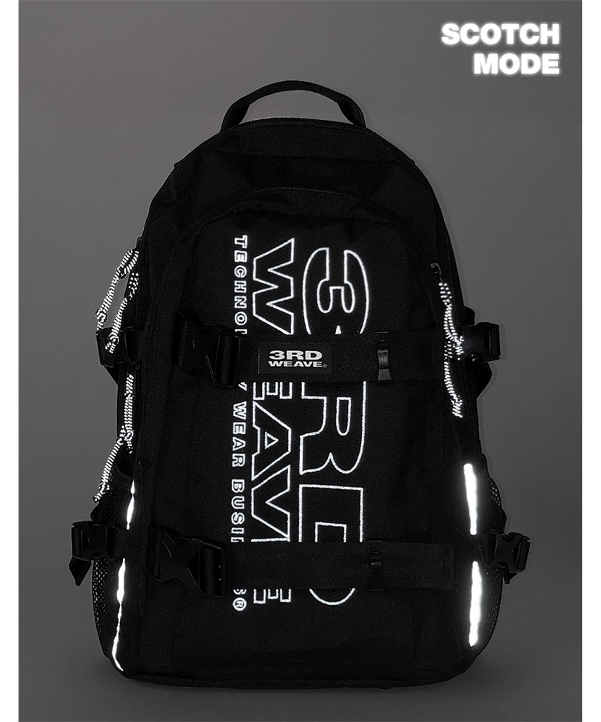 써드위브(THIRDWEAVE) ULTIMATE BACKPACK / BLACK-SCOTCH