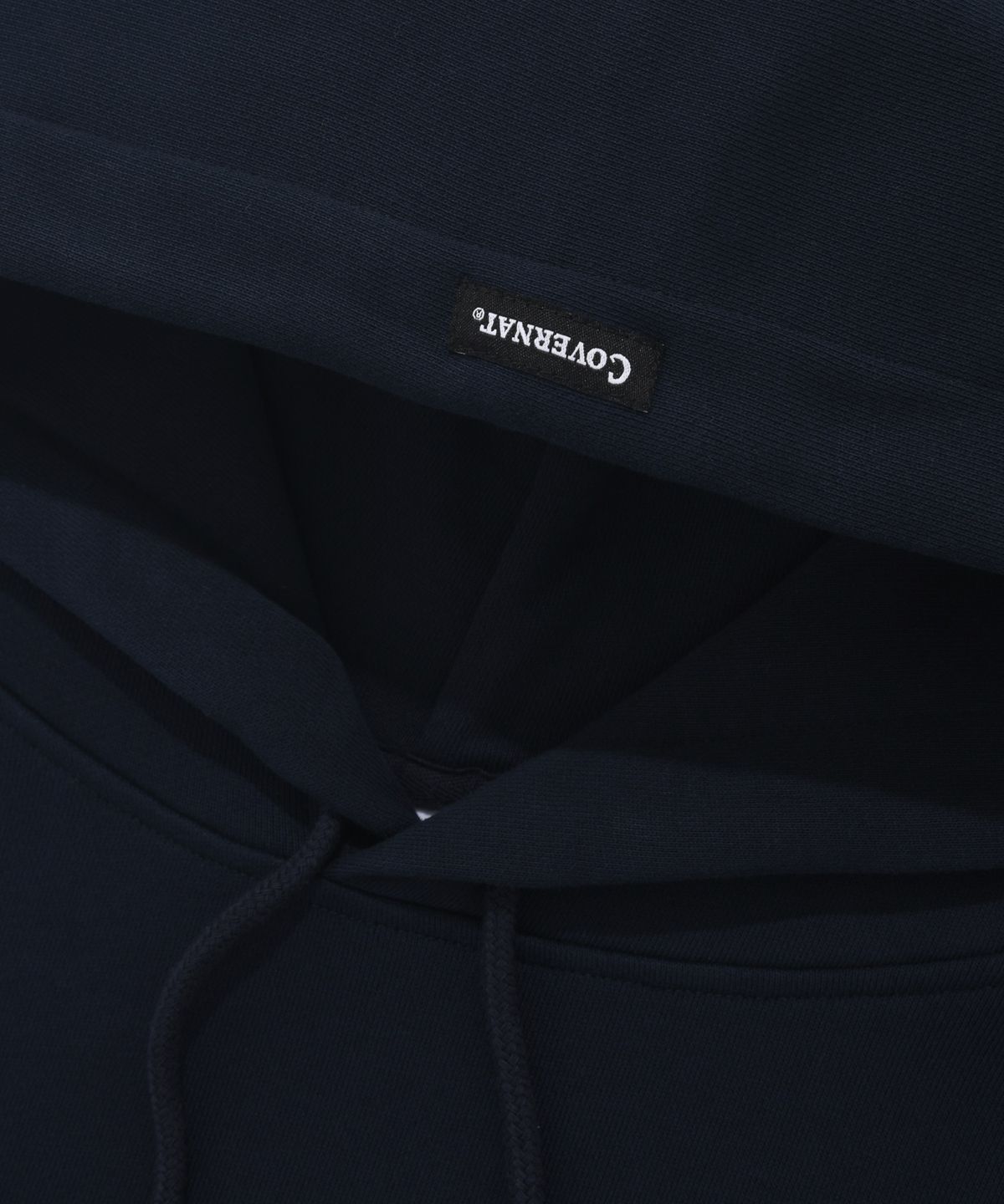 커버낫(COVERNAT) 어센틱 로고 후디 Navy