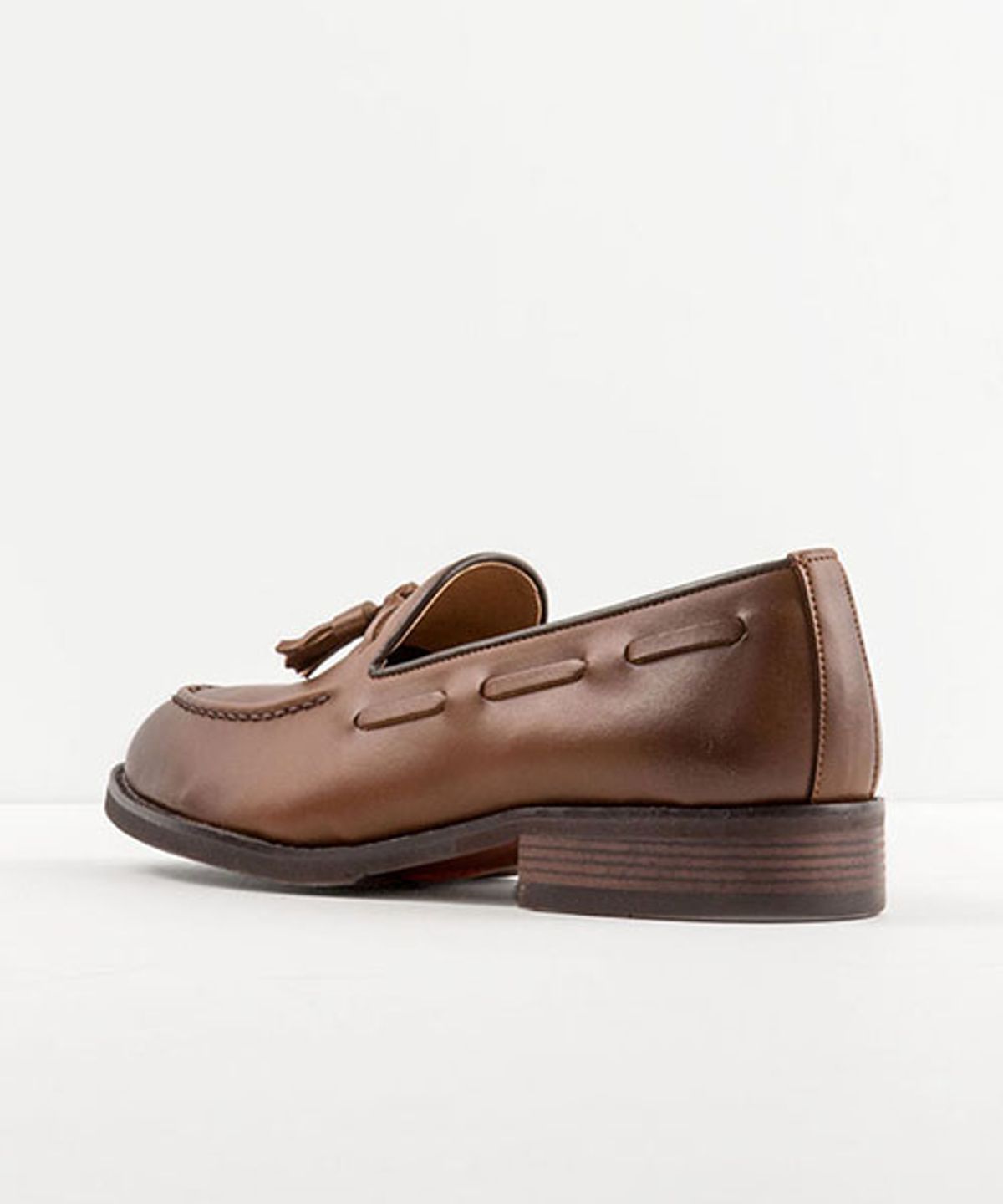 레더리스(LEATHERLESS) #2050 / 테슬로퍼 / 브라운 / for men
