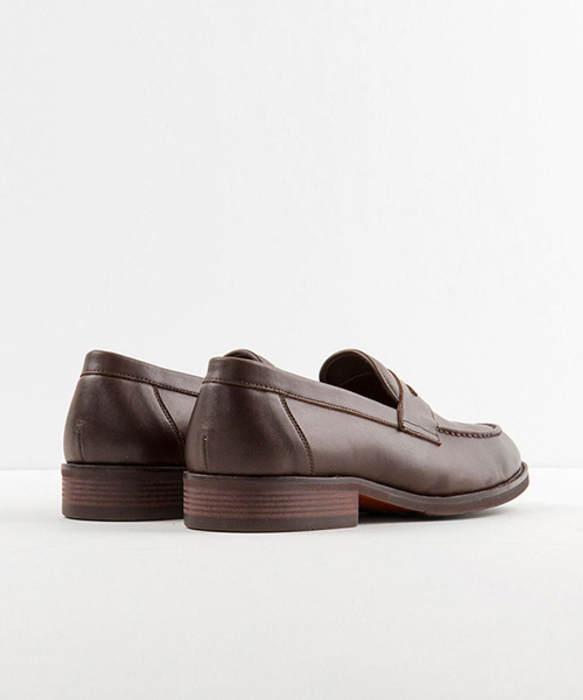 레더리스(LEATHERLESS) #2060 / 페니로퍼 / 다크브라운 / for men