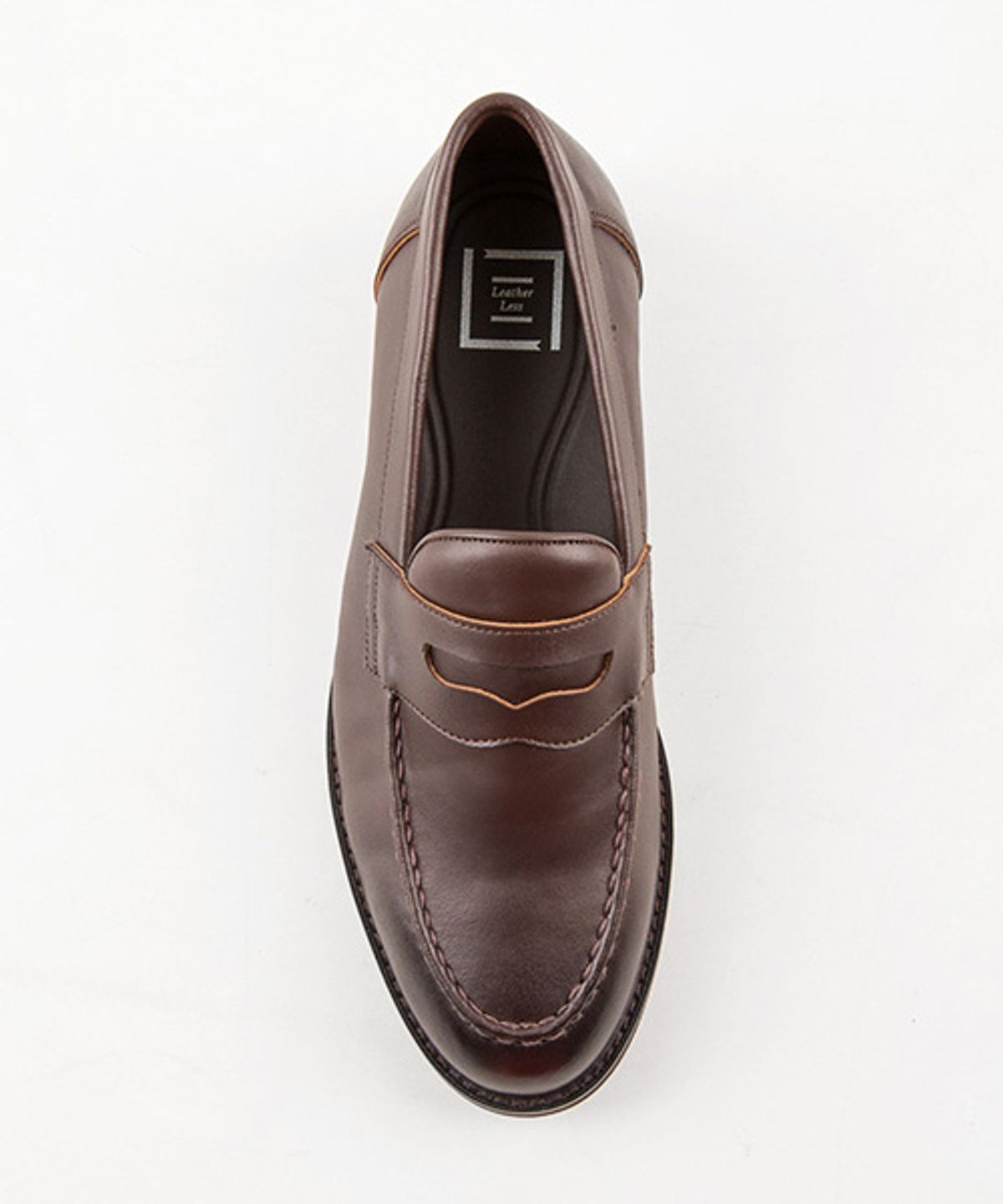 레더리스(LEATHERLESS) #2060 / 페니로퍼 / 다크브라운 / for men