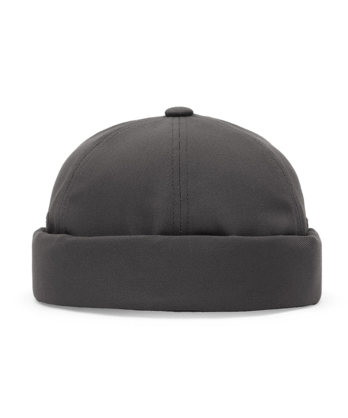 언더컨트롤(UNDERCONTROL) 코튼 브림리스캡 MOLD CAP / TWILL COTTON / CHARCOAL