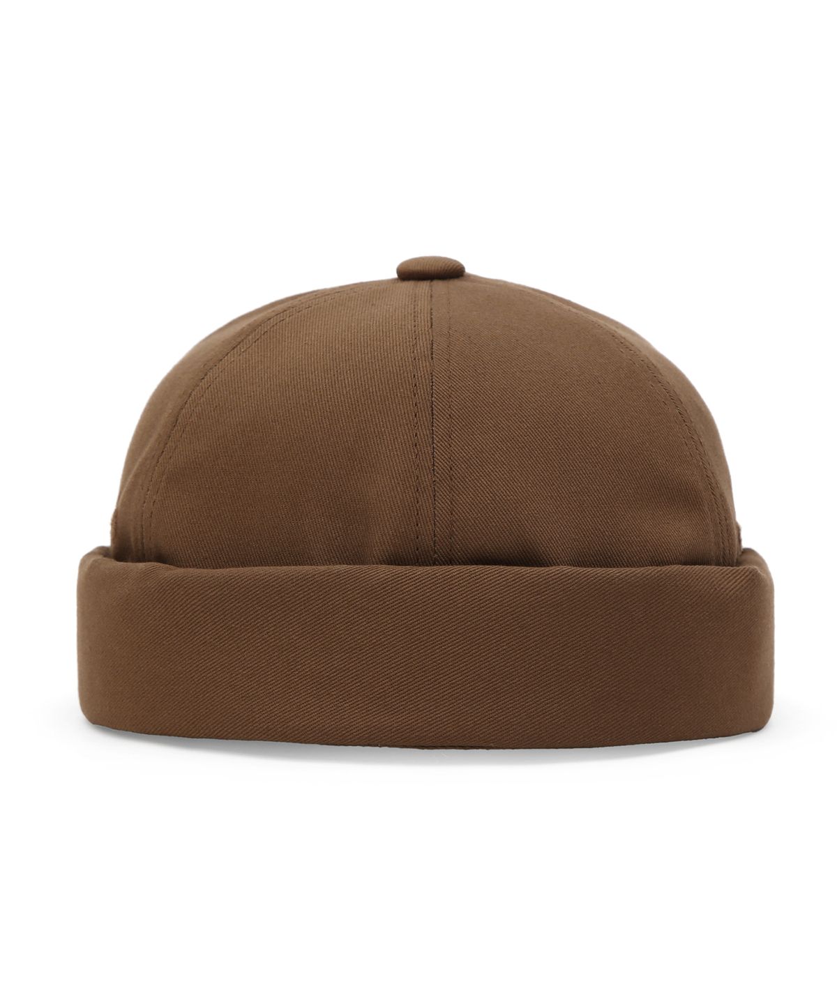 언더컨트롤(UNDERCONTROL) 코튼 브림리스캡 MOLD CAP / TWILL COTTON / D BROWN