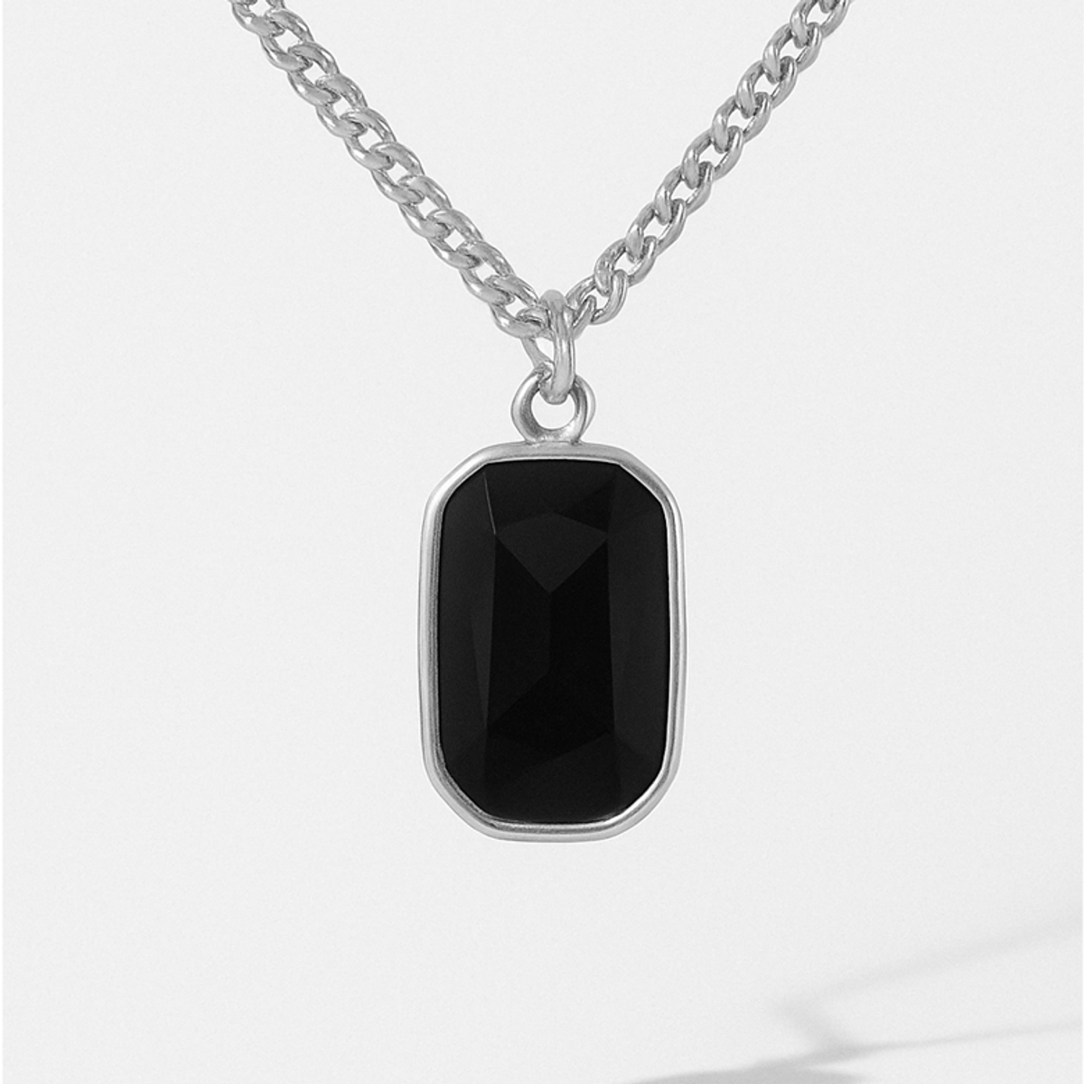 마크-4(MARK-4) NECKLACE MULTIPLE ONYX