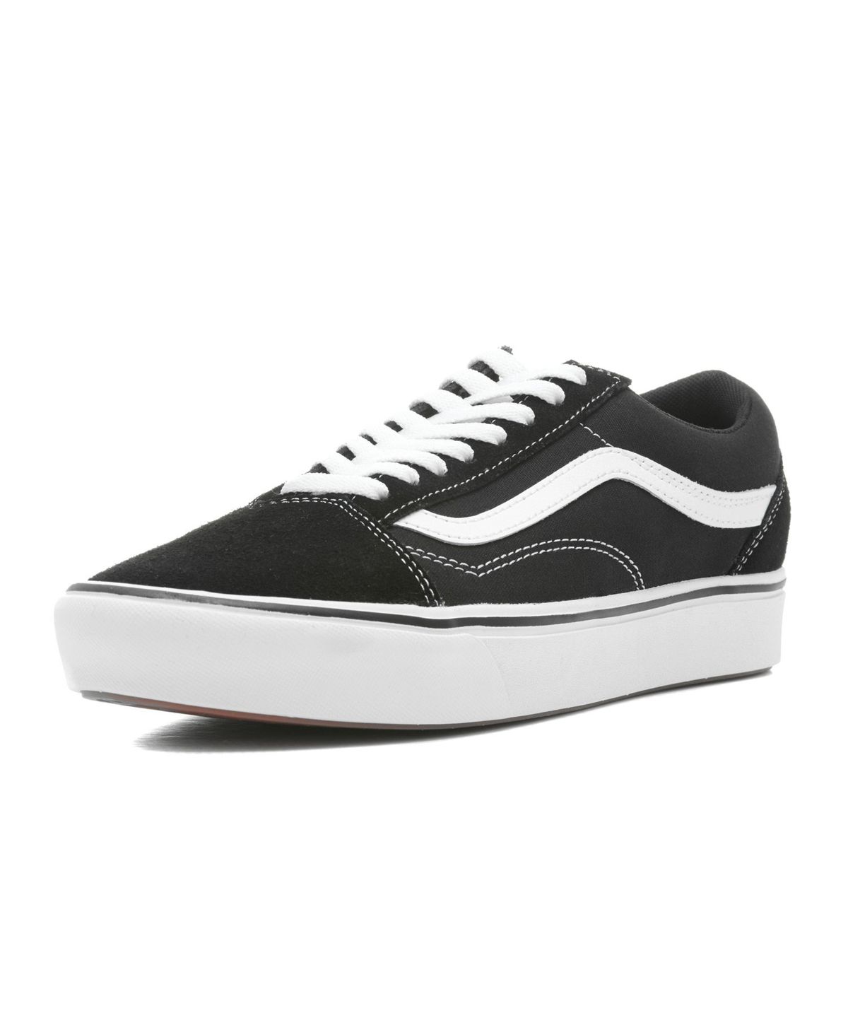 반스(VANS) 컴피쿠시 올드스쿨 - (클래식) 블랙:트루 화이트/VN0A3WMAVNE1