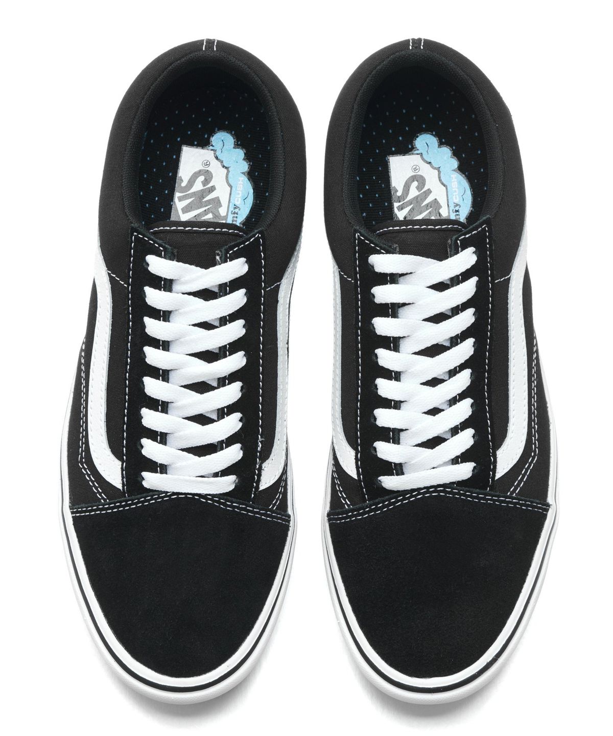 반스(VANS) 컴피쿠시 올드스쿨 - (클래식) 블랙:트루 화이트/VN0A3WMAVNE1