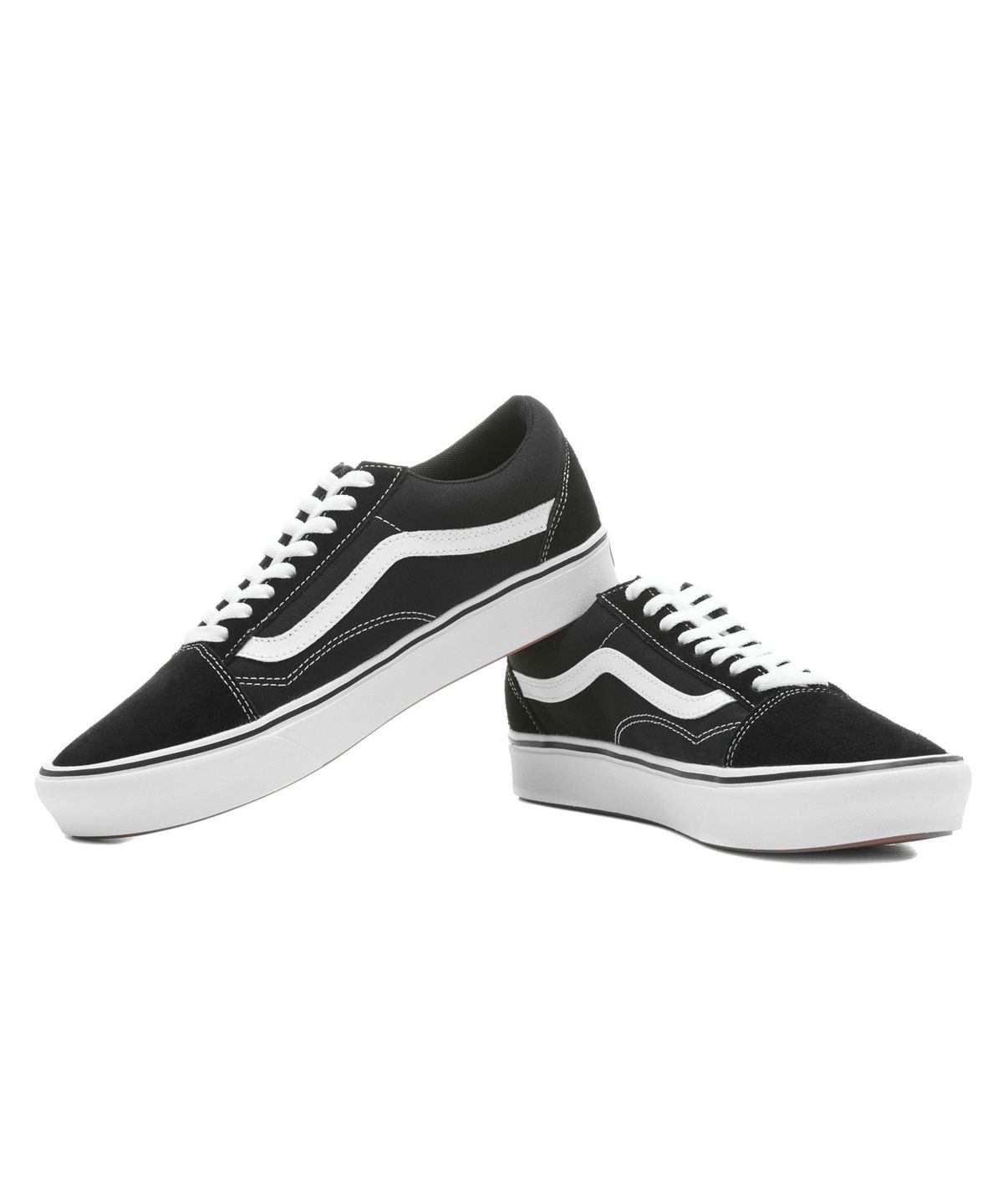 반스(VANS) 컴피쿠시 올드스쿨 - (클래식) 블랙:트루 화이트/VN0A3WMAVNE1