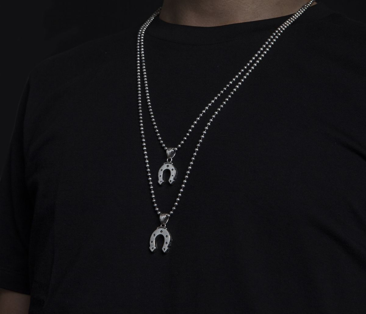 스팅925(STING925) Horse Shoes Pendant