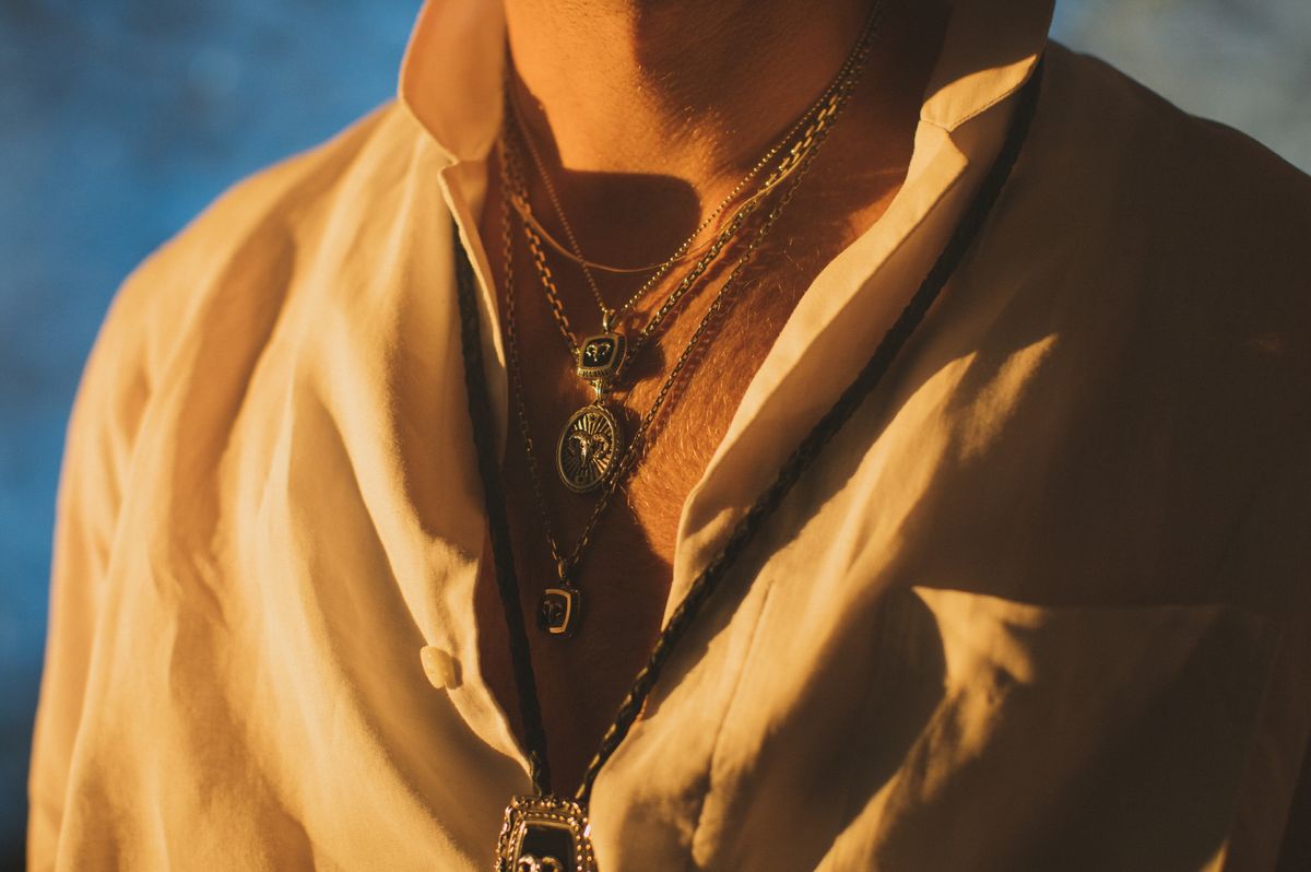 스팅925(STING925) Ram Skull Pendant