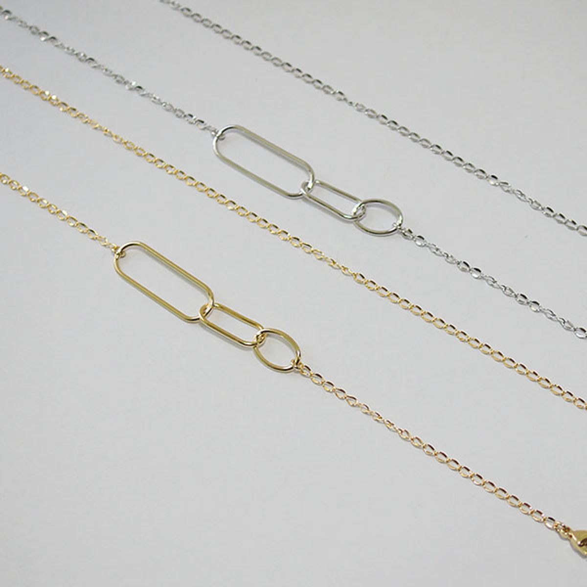 트레쥬(TREAJU) Link oval shape glasses chain