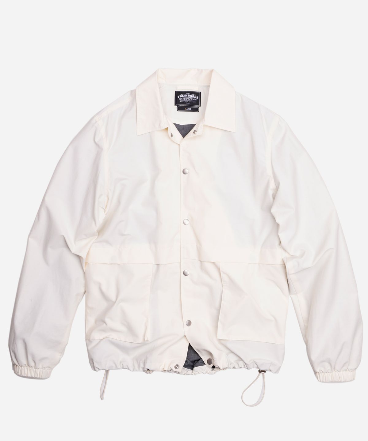 프리즘웍스(FRIZMWORKS) ALFRED COACH JACKET _ IVORY