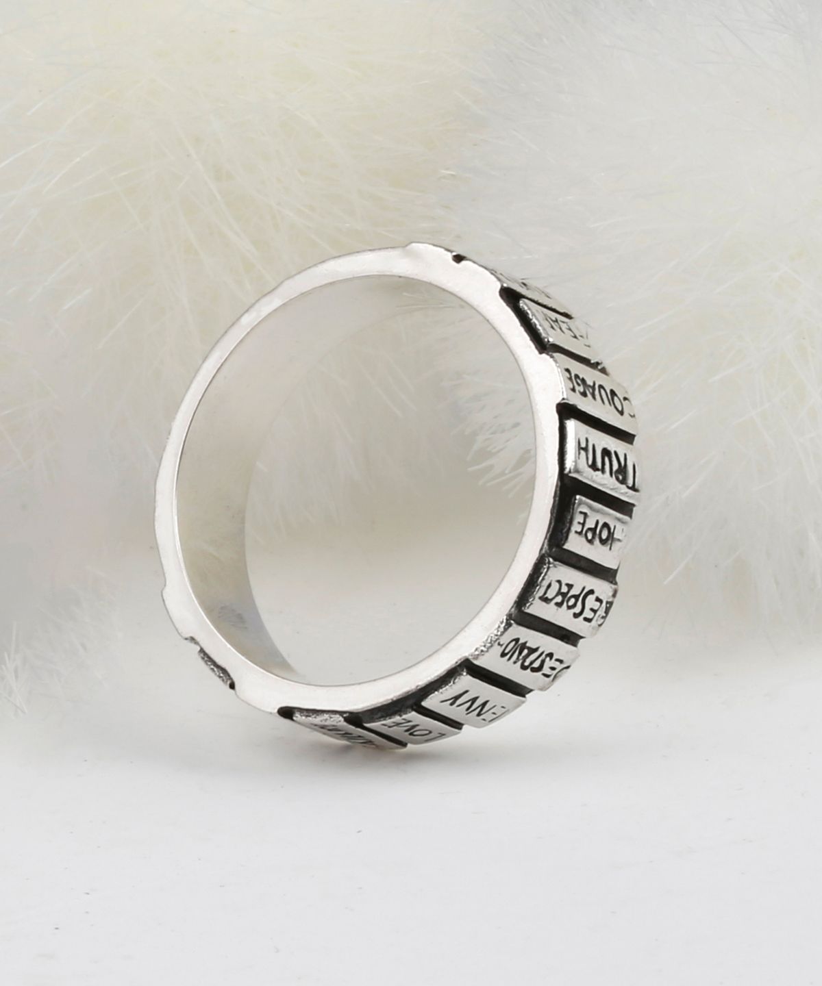 쇼브오프(SHOVEOFF) [실버 925] SVR-#S603 Have a Belief Ring