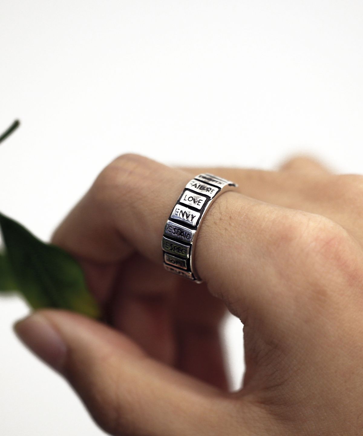쇼브오프(SHOVEOFF) [실버 925] SVR-#S603 Have a Belief Ring