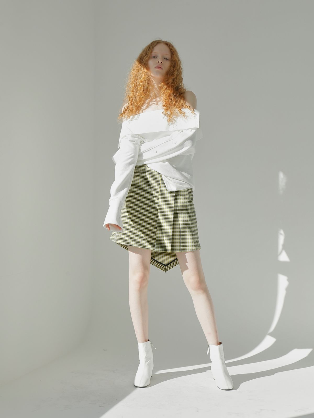 느와(NOIR) Ombre Skirt