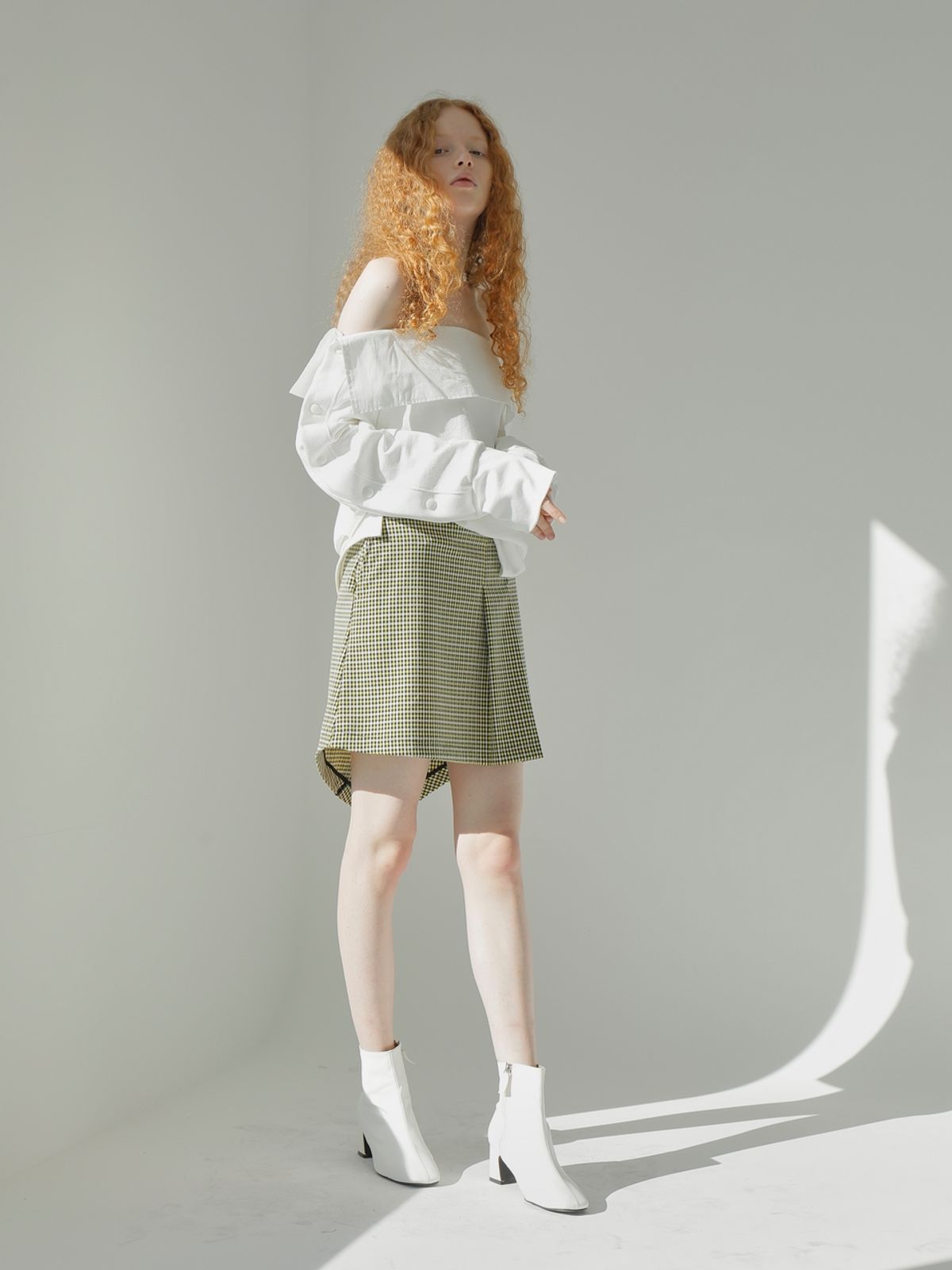 느와(NOIR) Ombre Skirt