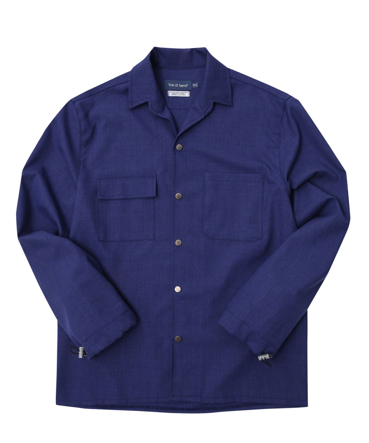 트립르센스(TRIP LE SENS) OVERSIZED STRING SHIRTS JACKET NAVY