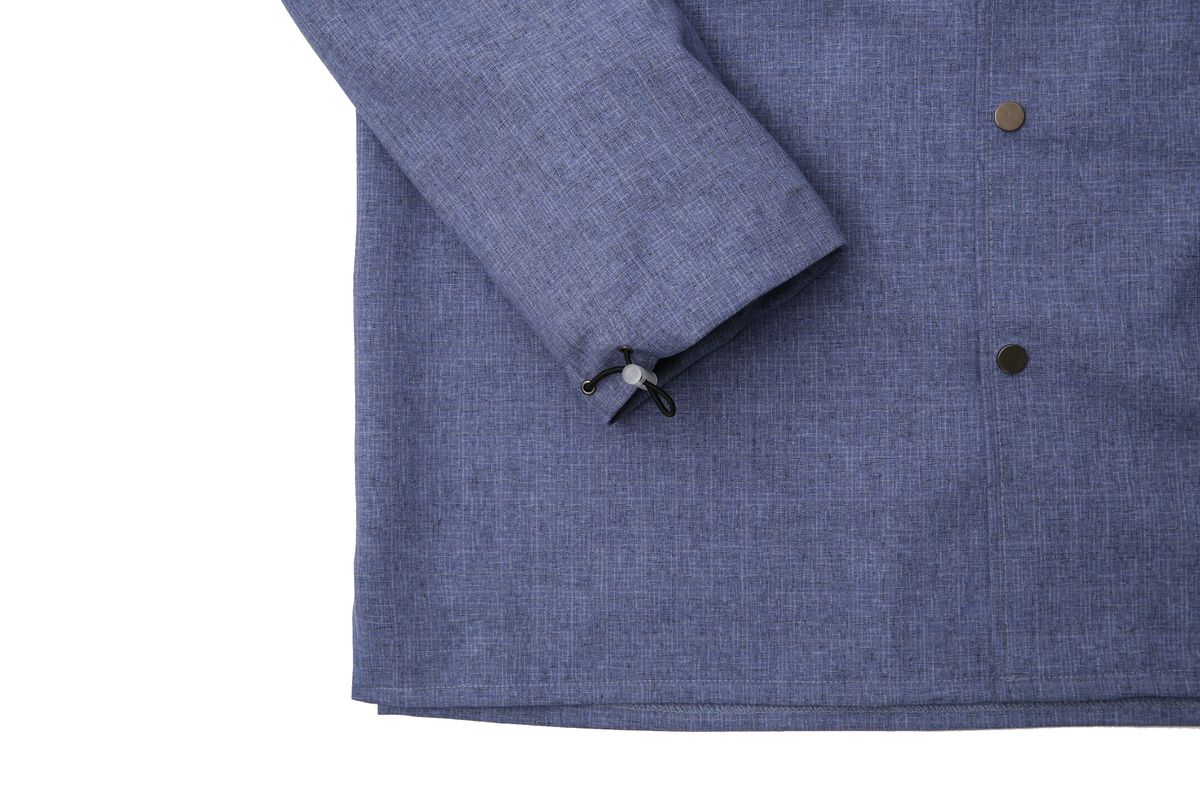 트립르센스(TRIP LE SENS) OVERSIZED STRING SHIRTS JACKET BLUE