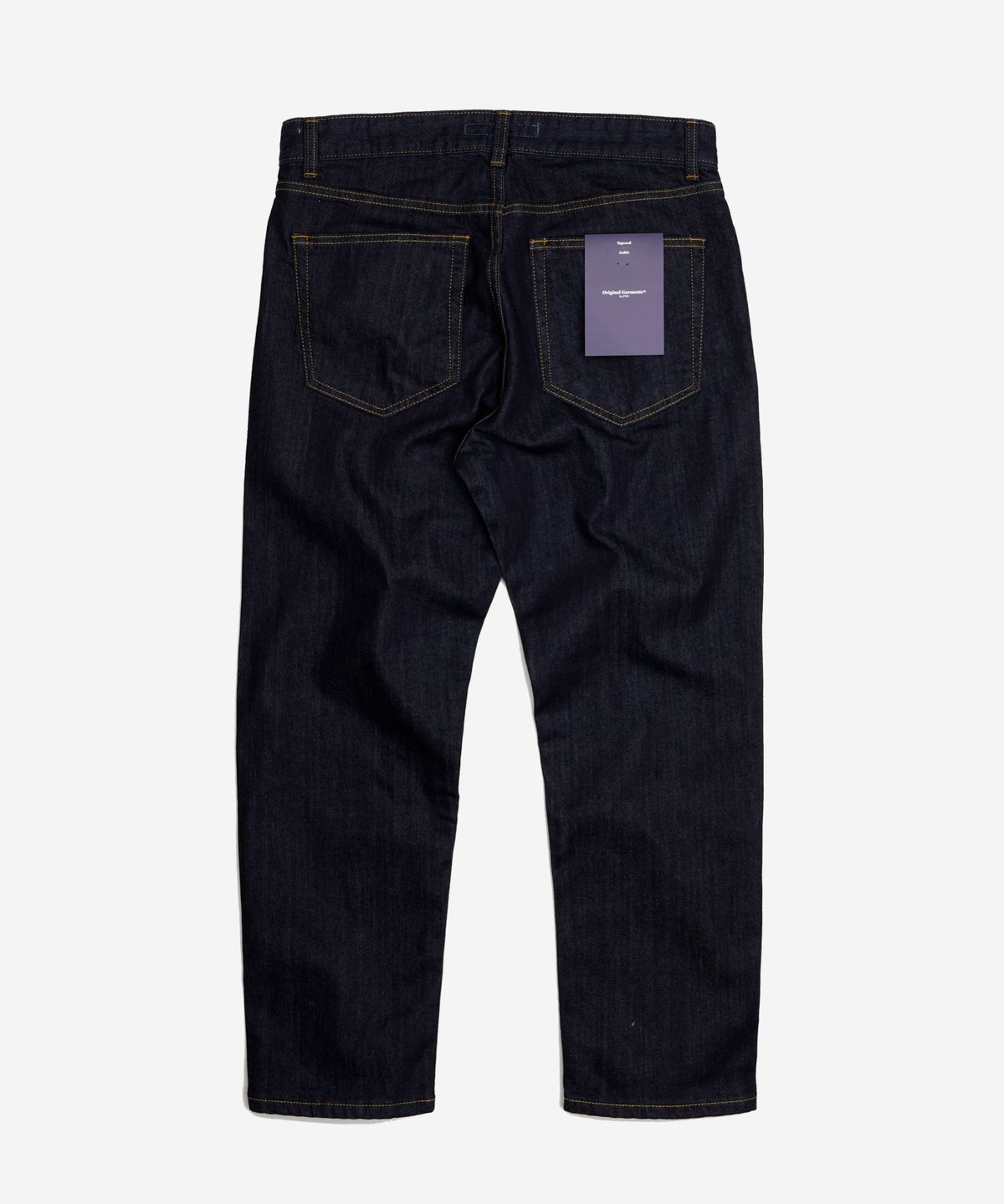 프리즘웍스(FRIZMWORKS) OG TAPERED ANKLE DENIM PANTS _ INDIGO