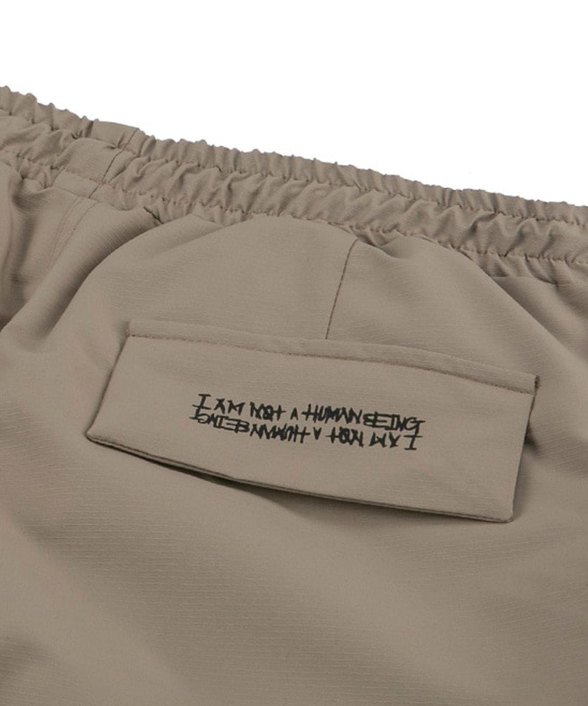 아임낫어휴먼비잉(I AM NOT A HUMAN BEING) Ripstop Pants - WHEAT