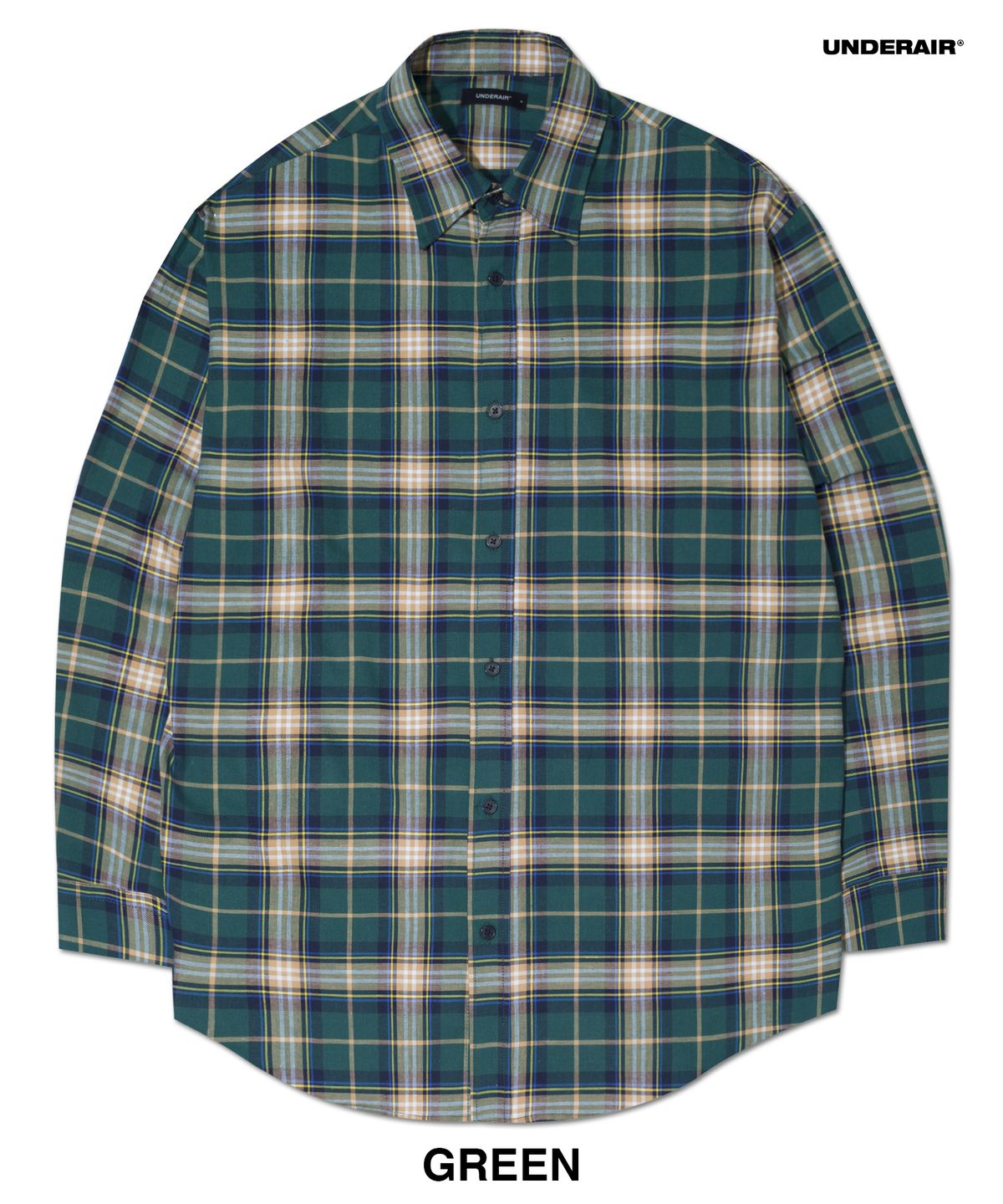 언더에어(UNDERAIR) [세미오버핏] JOHAM CHECK SHIRTS (3 COLOR)