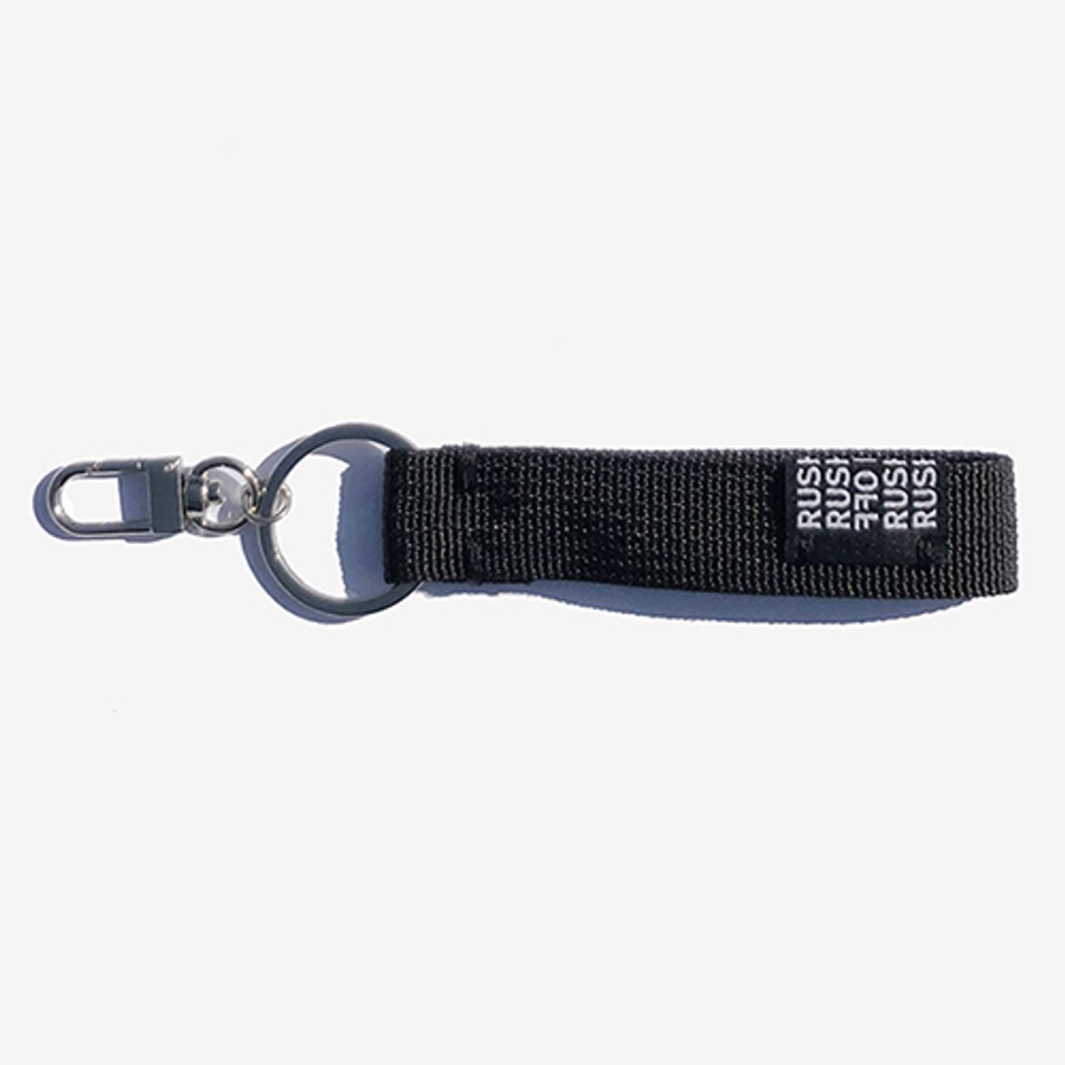 러쉬오프(RUSH OFF) Label Casual Belt Kyering - Black / 라벨 캐주얼 키링 - 블랙