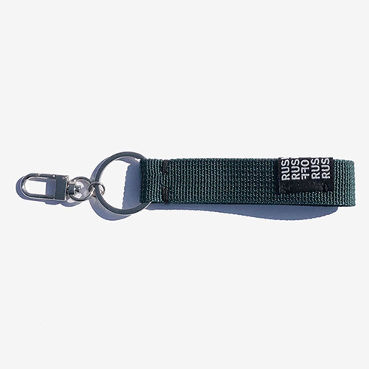 러쉬오프(RUSH OFF) Label Casual Belt Kyering - Green / 라벨 캐주얼 키링 - 그린