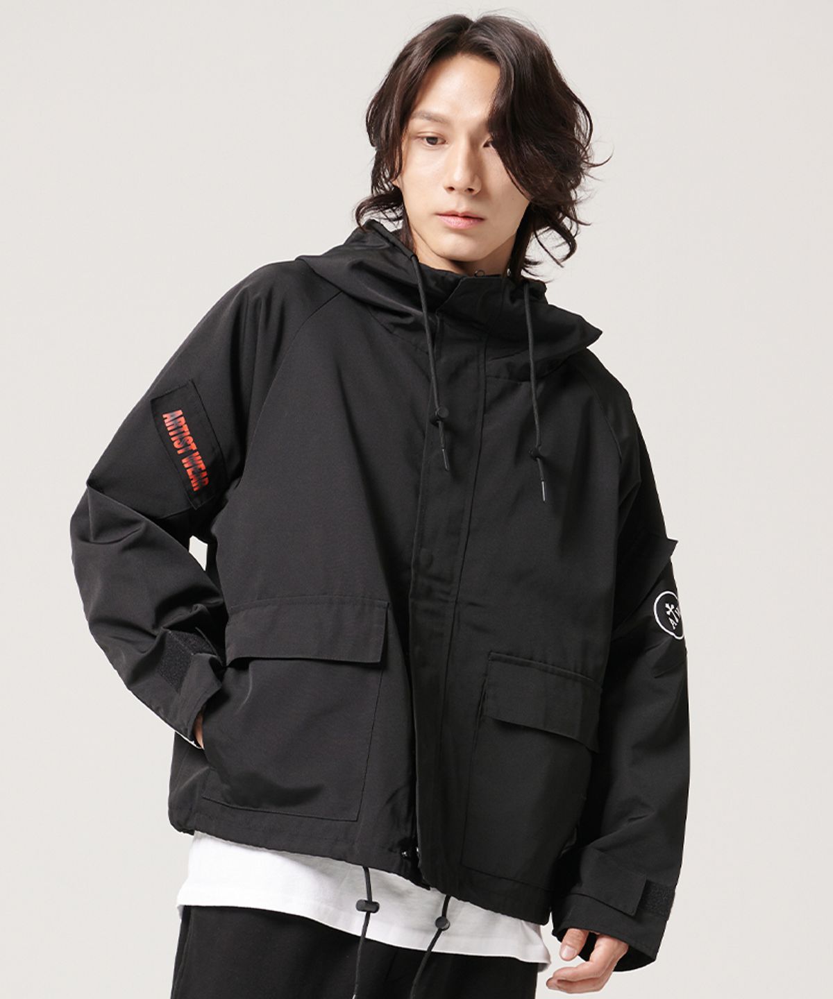 아티스트웨어(ARTISTWEAR) [ATW] 제네시스 오버핏  아노락 바람막이 자켓