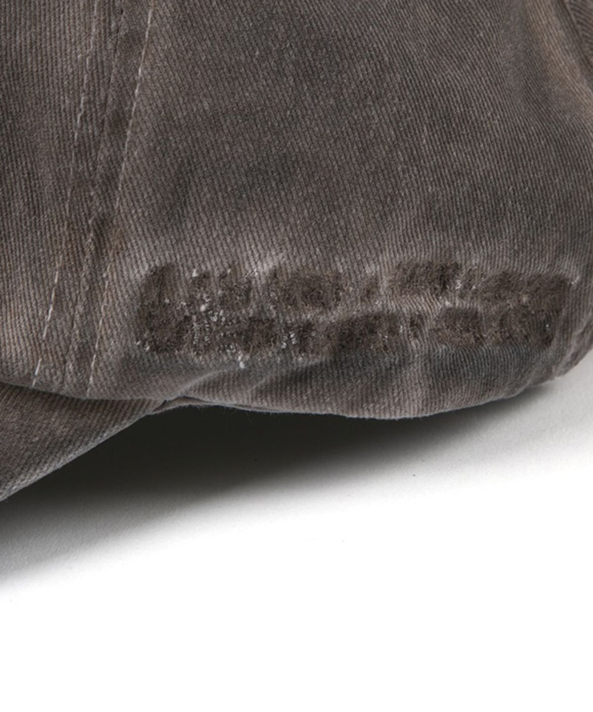 아임낫어휴먼비잉(I AM NOT A HUMAN BEING) Washed Hat (HAND MADE) - BROWN