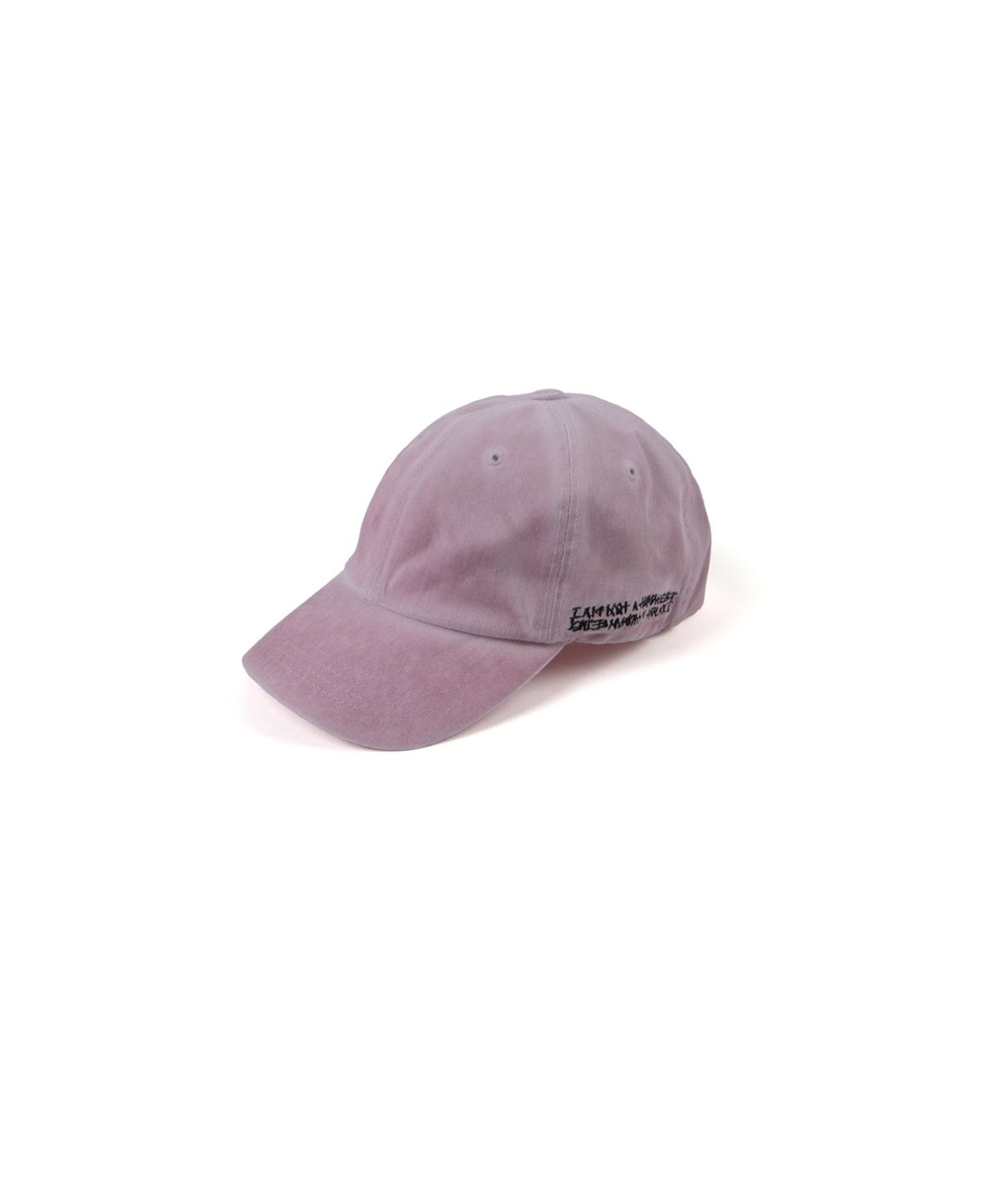 아임낫어휴먼비잉(I AM NOT A HUMAN BEING) Washed Hat (HAND MADE) - PINK