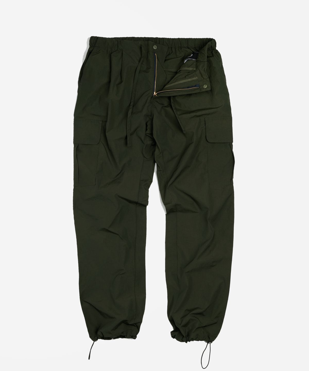 프리즘웍스(FRIZMWORKS) CARGO STRING PANTS _ OLIVE