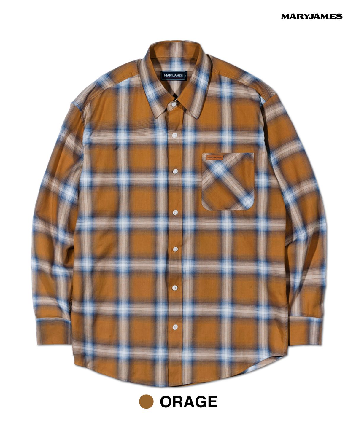 메리제임스(MARYJAMES) [남녀공용] Bain check shirts (4 COLOR)