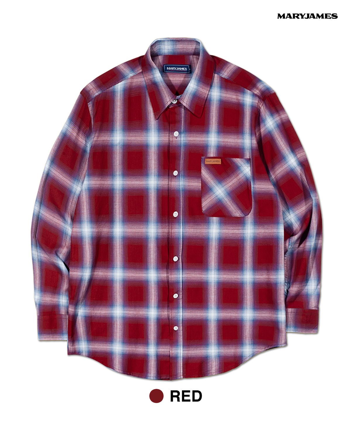 메리제임스(MARYJAMES) [남녀공용] Bain check shirts (4 COLOR)