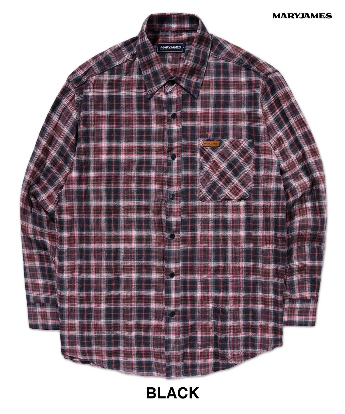 메리제임스(MARYJAMES) [남녀공용] Vue Check Shirts (3 COLOR)