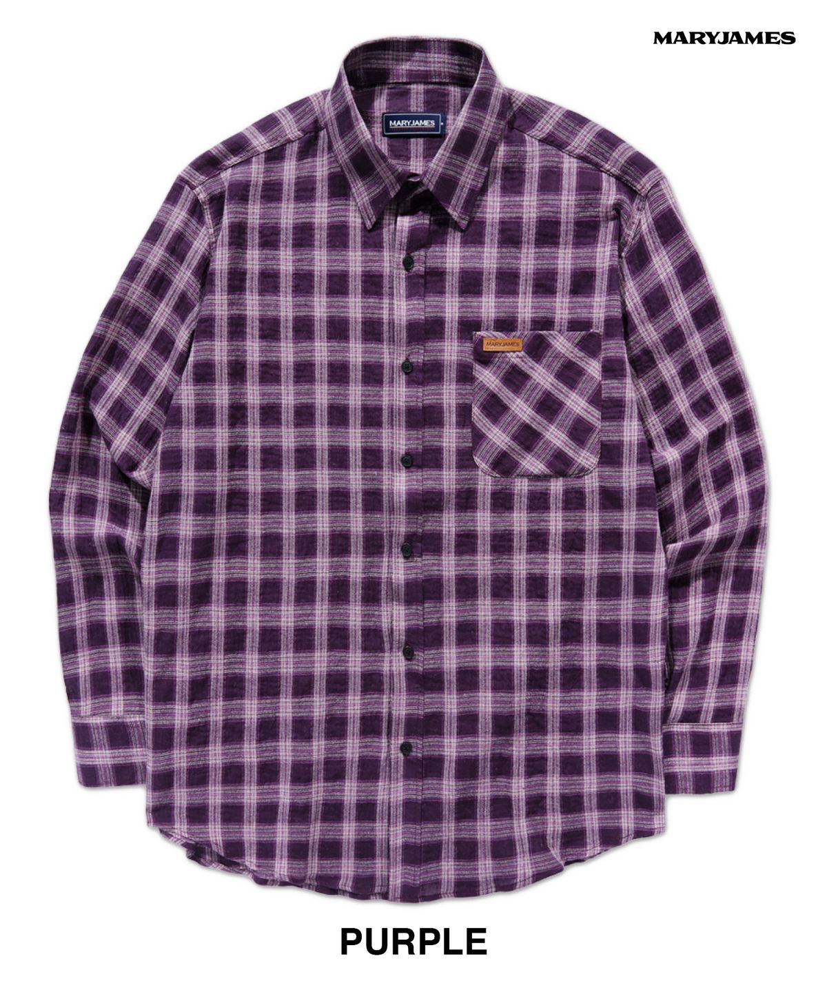 메리제임스(MARYJAMES) [남녀공용] Vue Check Shirts (3 COLOR)