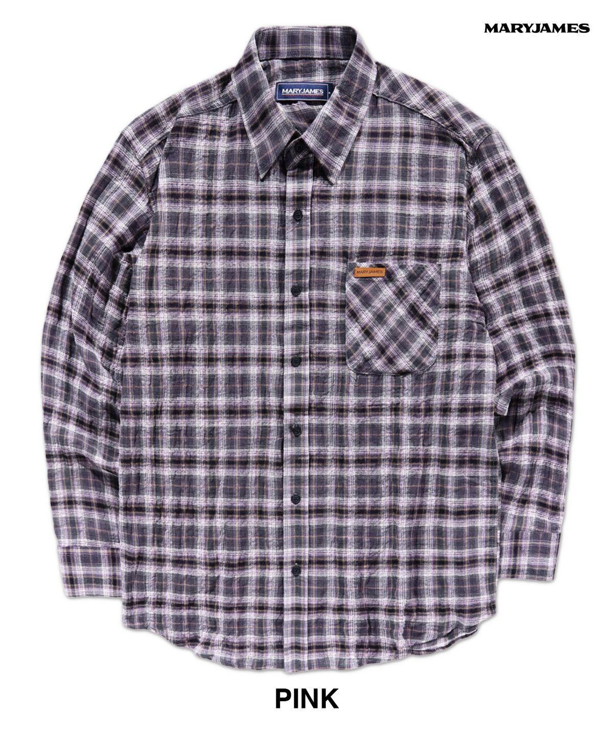 메리제임스(MARYJAMES) [남녀공용] Vue Check Shirts (3 COLOR)