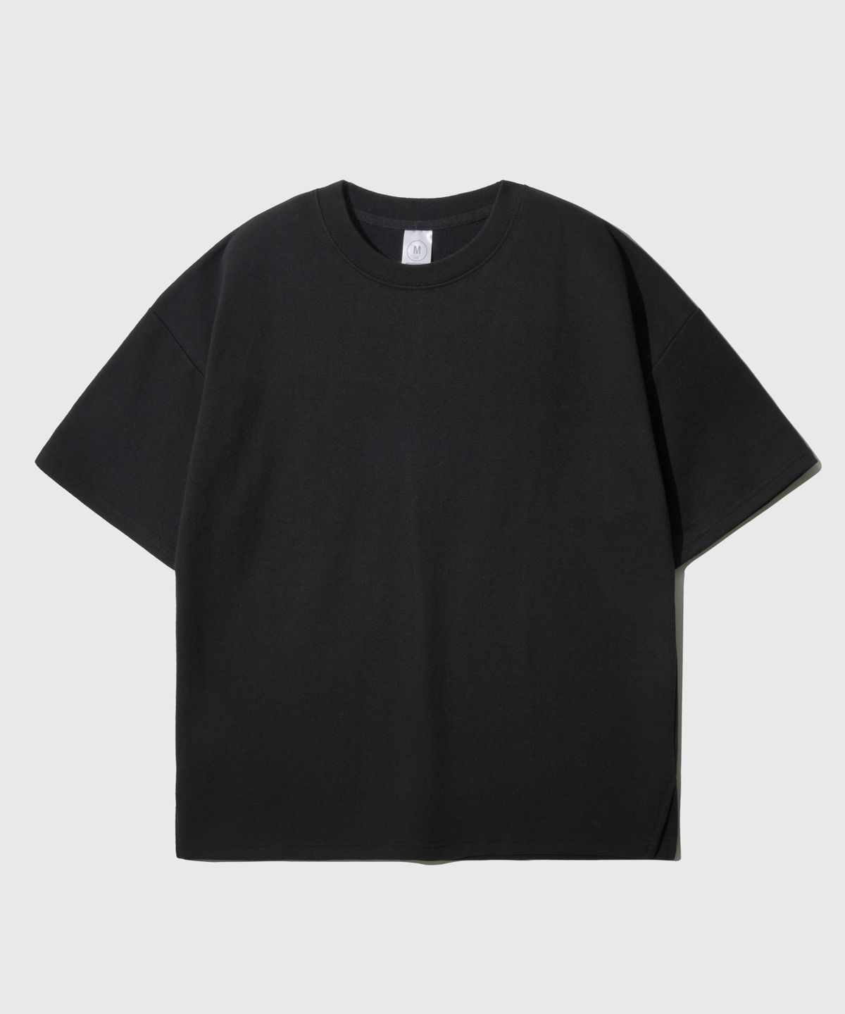 제멋(JEMUT) 에디 오버핏 반팔티셔츠 블랙 KJST2189