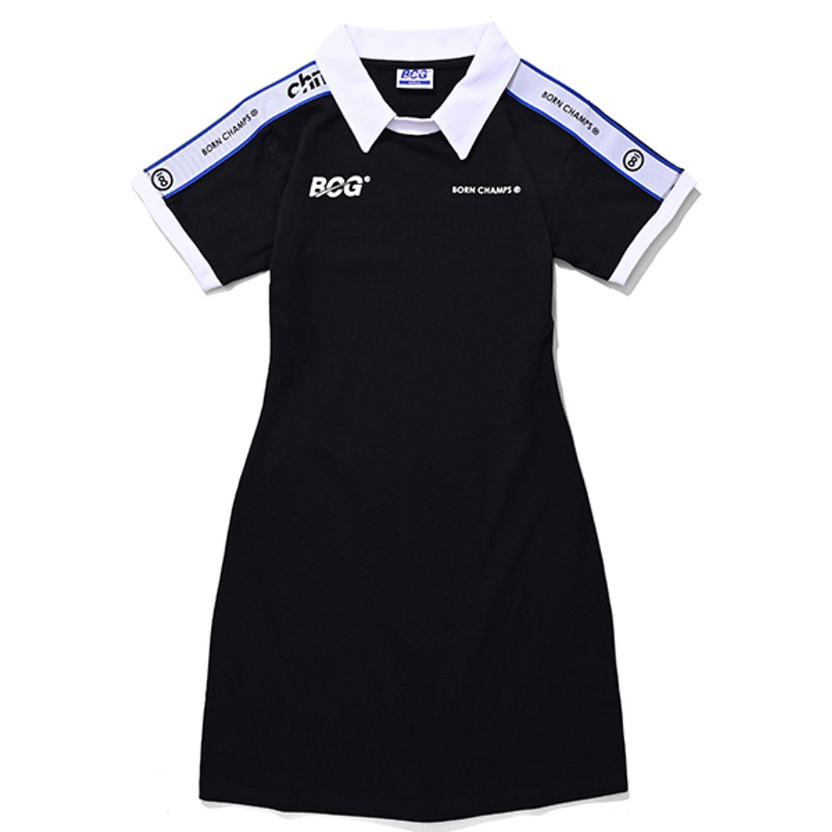 본챔스(BORN CHAMPS) BCG 반팔 원피스 CESBGTS07BK