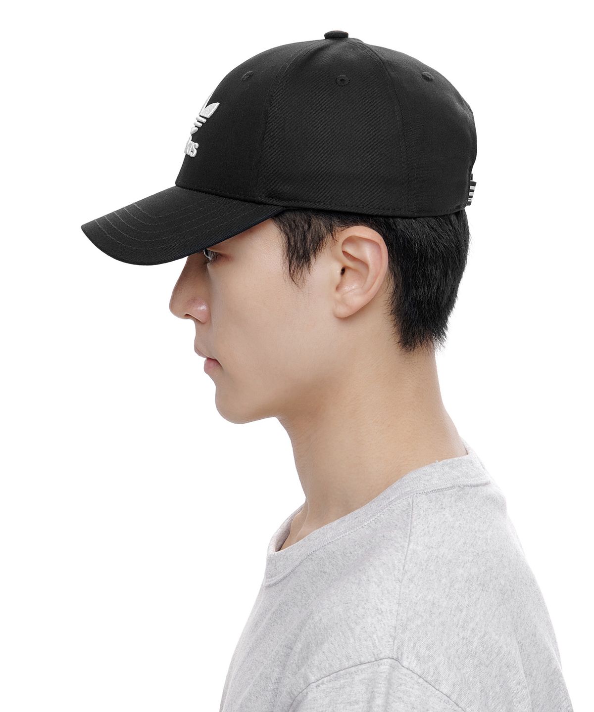아디다스(ADIDAS) 트레포일 캡 - 블랙:화이트 / EC3603