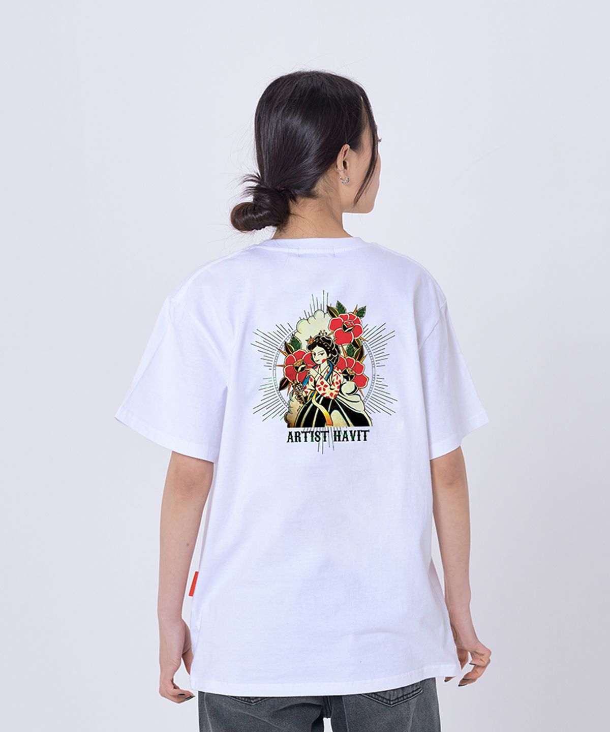 아티스트웨어(ARTISTWEAR) [ATW X 해빗] 조선스쿨 반팔티