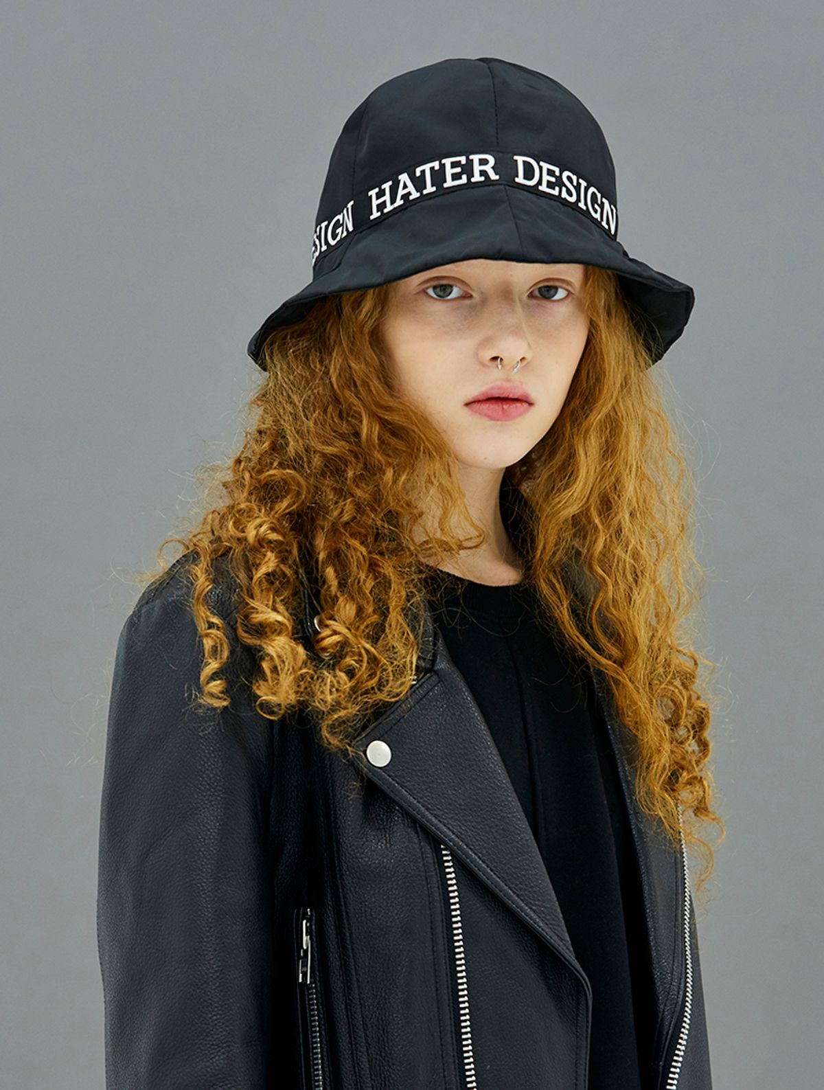 헤이터(HATER) 리본 버킷햇 블랙