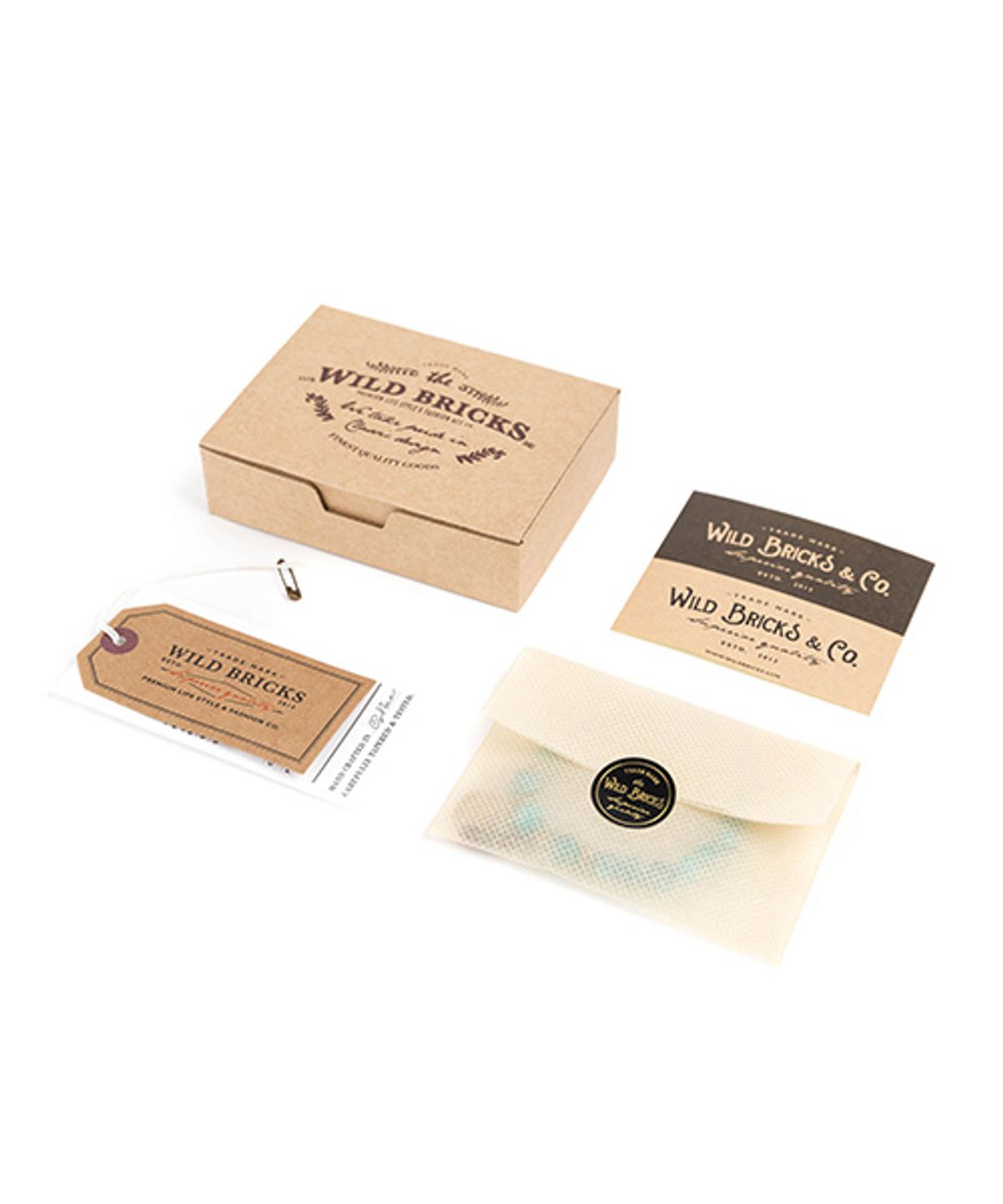 와일드 브릭스(WILD BRICKS) WB GEMSTONE BRACELET (aqua)